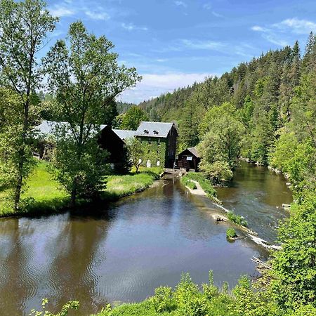 Chalet-Ferienwohnung Schlossblick, 51 Qm, Wellness/Fitness/Sauna - Bergroedelhof Feilitzsch ภายนอก รูปภาพ