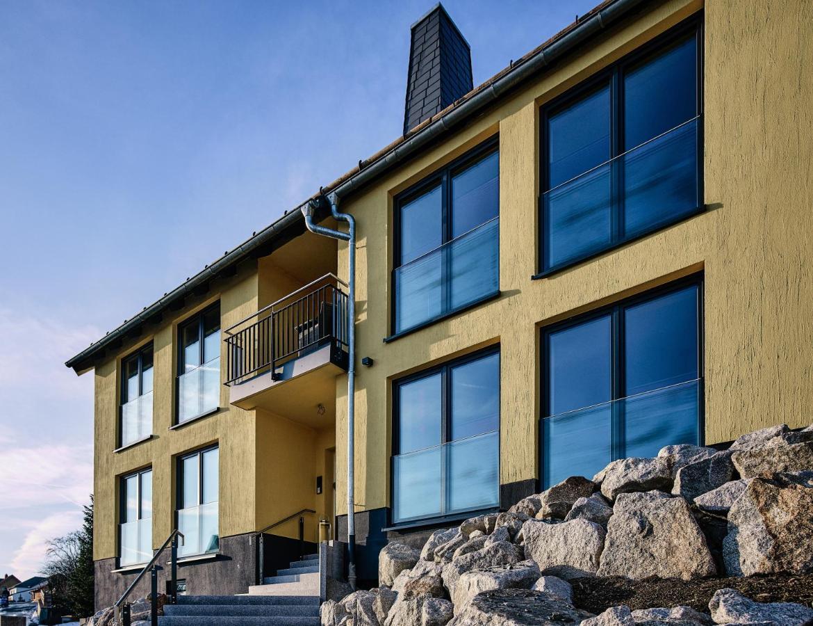 Chalet-Ferienwohnung Schlossblick, 51 Qm, Wellness/Fitness/Sauna - Bergroedelhof Feilitzsch ภายนอก รูปภาพ